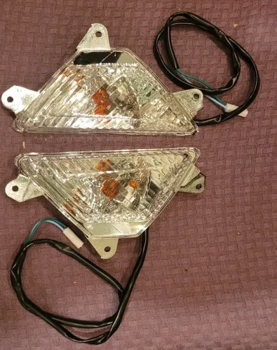 PAR DE PISCA DIANTEIRO PARA NINJA 300 - 400 E 650 NOVA!