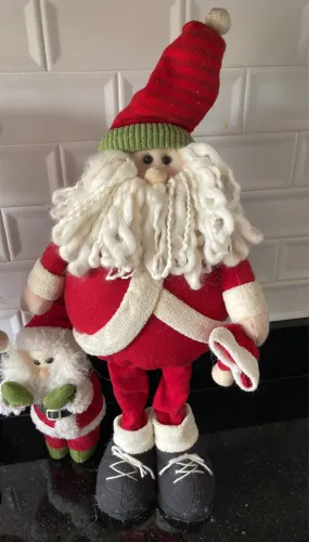 Vendo lindos enfeites de papai noel