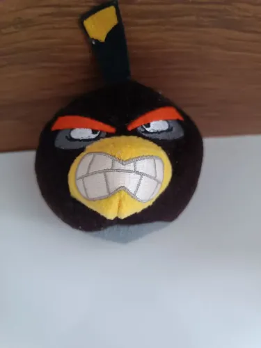 Boneco Angry Birds - Bomb Bird - Pelúcia