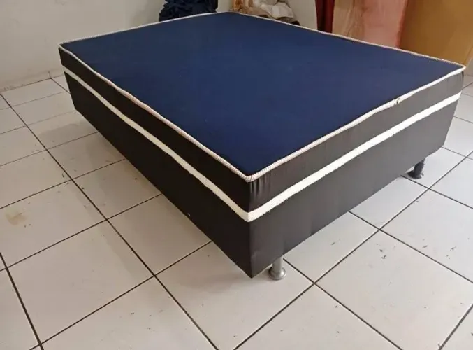 Cama box suporte solteiro