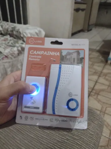 Campainha Sem Fio com Controle Remoto