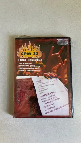 DVD CPM 22 - O Vídeo (1995 a 2003) LACRADO