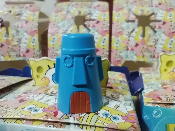Casa do Lula Molusco da Coleção Bob Esponja - Cacau Show 