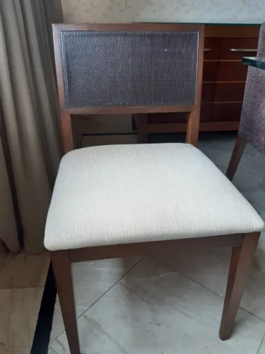   Cadeira jantar com palhinha