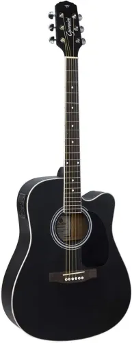 VIOLAO DREADNOUGHT ELETROACUSTICO SATIN BLACK