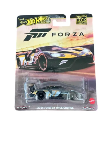 Hot Wheels Premium Forza 2016 Ford Gt Race Course