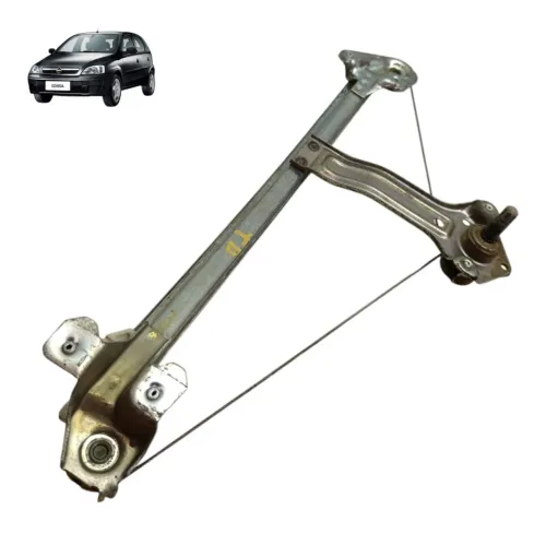 Máquina Vidro Manual Traseiro Direito Gm Corsa Hatch 2003 04