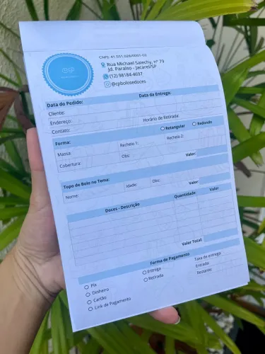 Bloco Talão de Pedido / Pegue e Monte Personalizado  - A5 