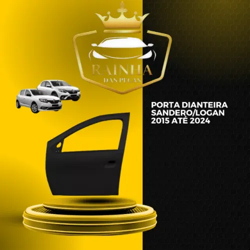 Porta Dianteira Sandero/Logan 2015 até 2024