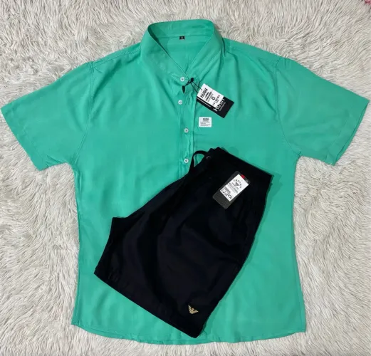 Kit G Camisa e Bermuda Masculino G