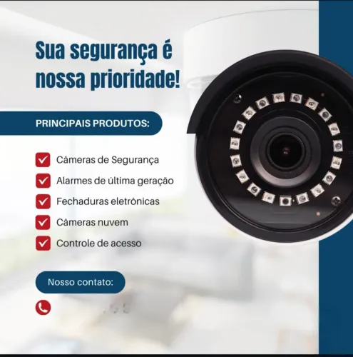 Segurança por câmeras RESIDENCIAL