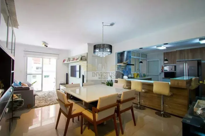 Apartamento com 3 Suítes no Condomínio Les Cayes para Comprar, 134m² - Jardim Bela Vista,