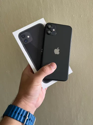 IPHONE 11 - 64 GB - PRETO - TODO ORIGINAL 