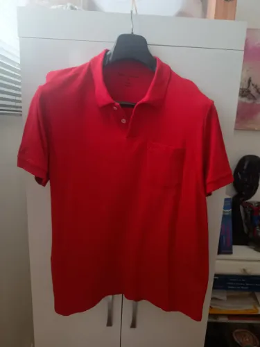 Camisa Polo Vermelha - Tamanho M