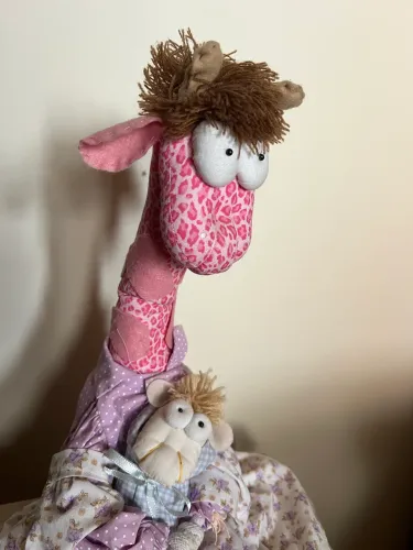 Girafa de pano