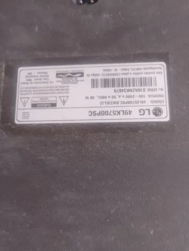Tv sucata lg