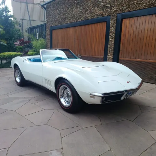 Chevrolet Corvette 6.2 conversível 1968, estado impecável.