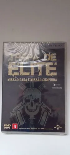 DVD antigo tropa de elite edição definitiva Original LACRADO