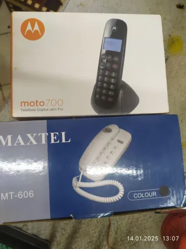vendo esses 2 telefones fixos retirar no Jd Ângela