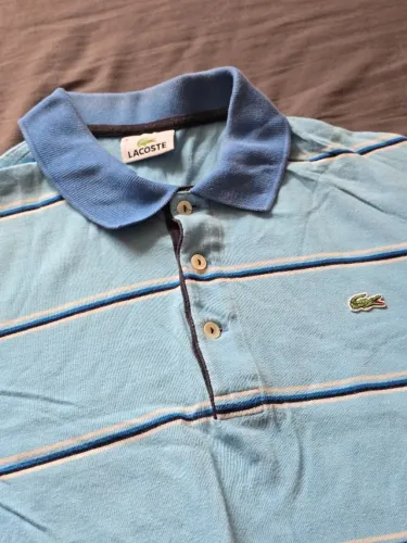 Camisa polo masculina Lacoste original :: 100% algodão :: tamanho 4