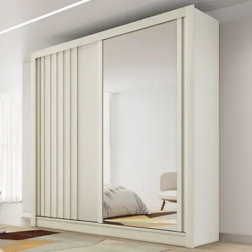 Guarda Roupa 2 Portas Lugano 1,80 m - Pronta Entrega!