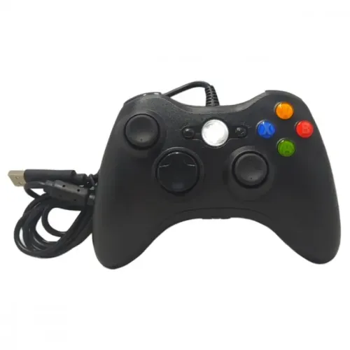 Controle Xbox 360 Com Fio Kapbom Kap 360 Novo Joystick Loja Coimbra Computadores