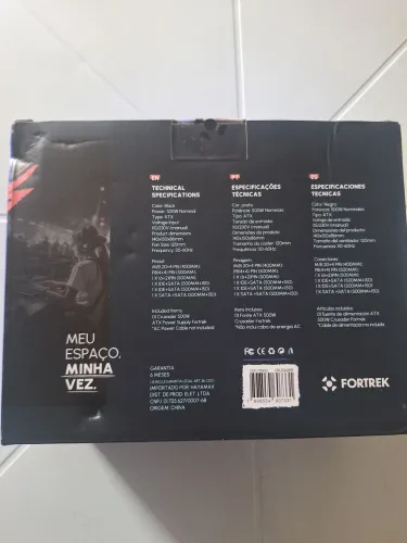 Fonte ATX 500W Bivolt