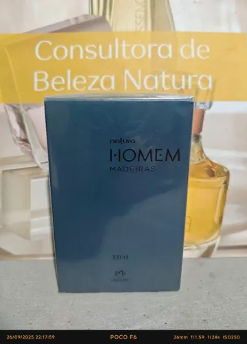 Perfume Natura Homem Madeiras