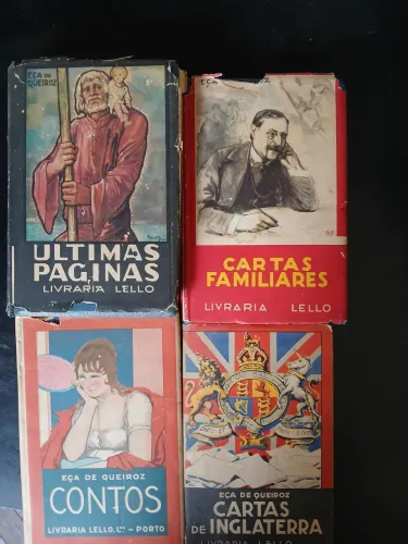 Coleção de Livros Eça de Queiroz - Livraria Lello