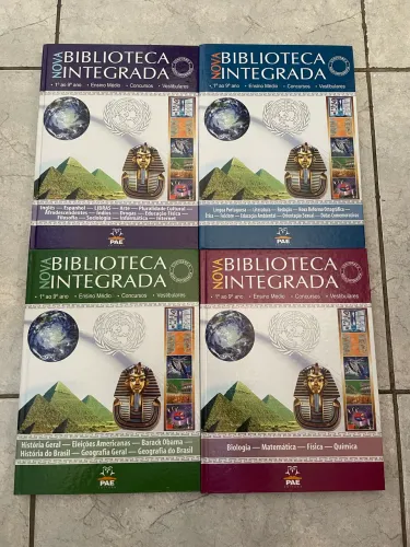 Livros para estudo ensino médio/ ensino fundamental/ ENEM