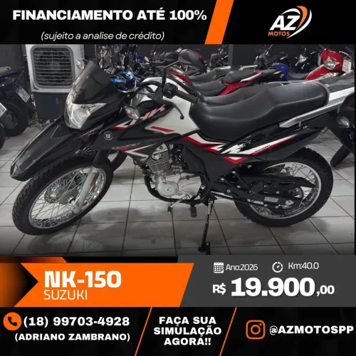 NK 150 ABS, 2026, 40km rodados!
