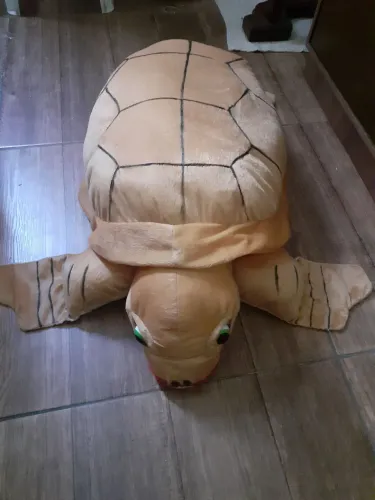 Tartaruga de pelúcia, dia das crianças