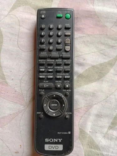 Controle dvd Sony