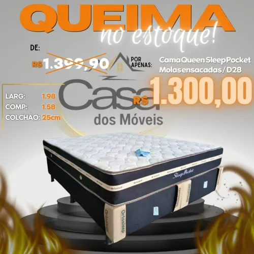 Cama Queen 1.58
