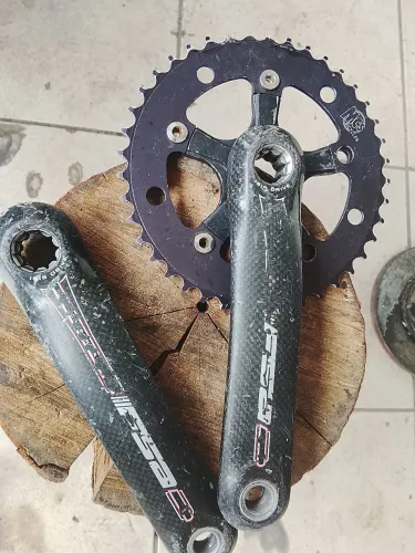 Pedivela FSA carbono BMx 180 mm