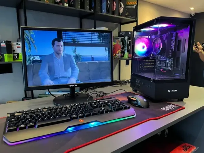PC Gamer Completo Ryzen 5 5600G + Monitor / Teclado e Mouse Gamer (Loja Gorilla Tech)