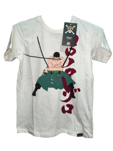 Camiseta One Piece Roronoa Zoro Oficial Piticas anime mangá