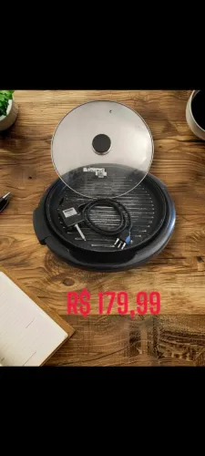 Grill Elétrico Gourmet Grill - Novo!