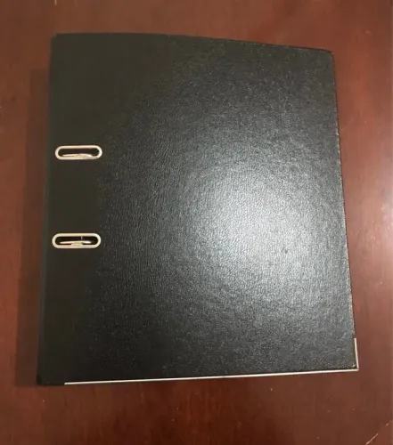 Pasta de arquivo e arquivos de papel