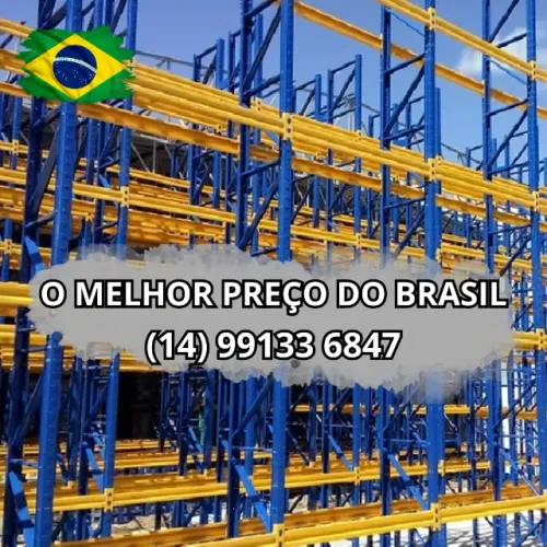 MINI PORTA PALETE PARA LOJAS E SUPERMERCADOS