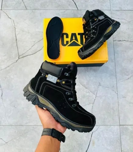 Bota Caterpillar Couro Na caixa