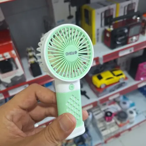 Mini Ventilador Portátil Recarregável 3 Velocidades