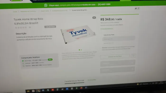 Tyvek home wrap