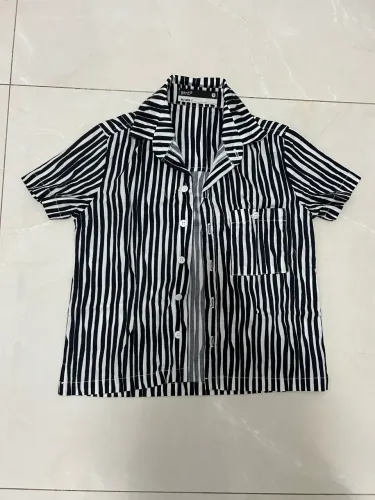 Conjunto infantil listrado Fábula 