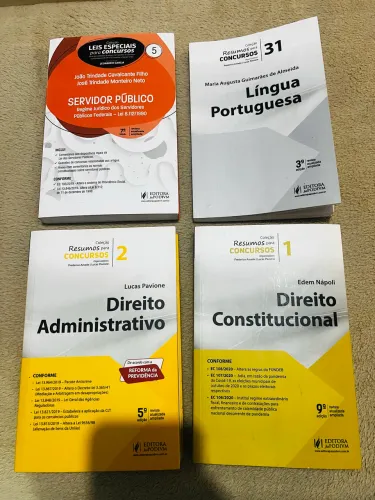 Livros direito constitucional e administrativo