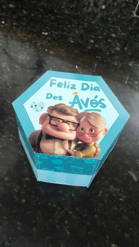 Caixa Explosiva Dia dos Avós + Bolo de Pote - Doce & Personalizado!