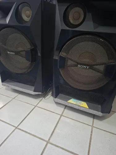 Caixas de Som Sony Funcionando Tudo