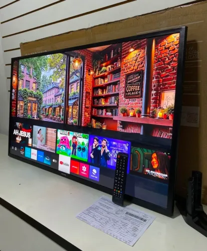 Televisão smart 43 polegadas completa 4k 