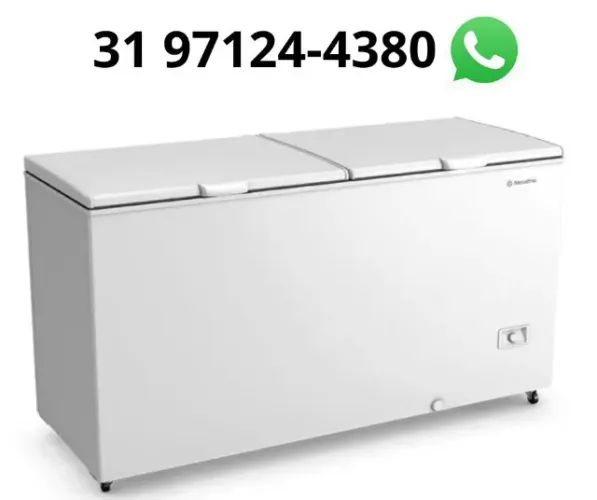 Freezer Horizontal 2 Tampas 540L Metalfrio Novo