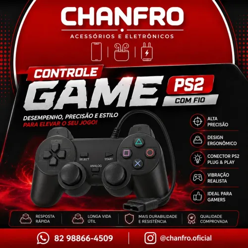 Controle PS2 